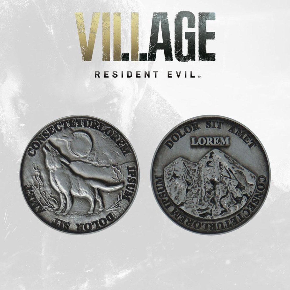 Diverse Resident Evil VIII: Currency Limited Edition Coin decoratie thumbnail 2