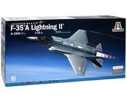 Italeri Modelbouwpakket Vliegtuigen - 2506 F-35 A Lightning II (NL decals!) Plastic - 1:32 - Modelbouw