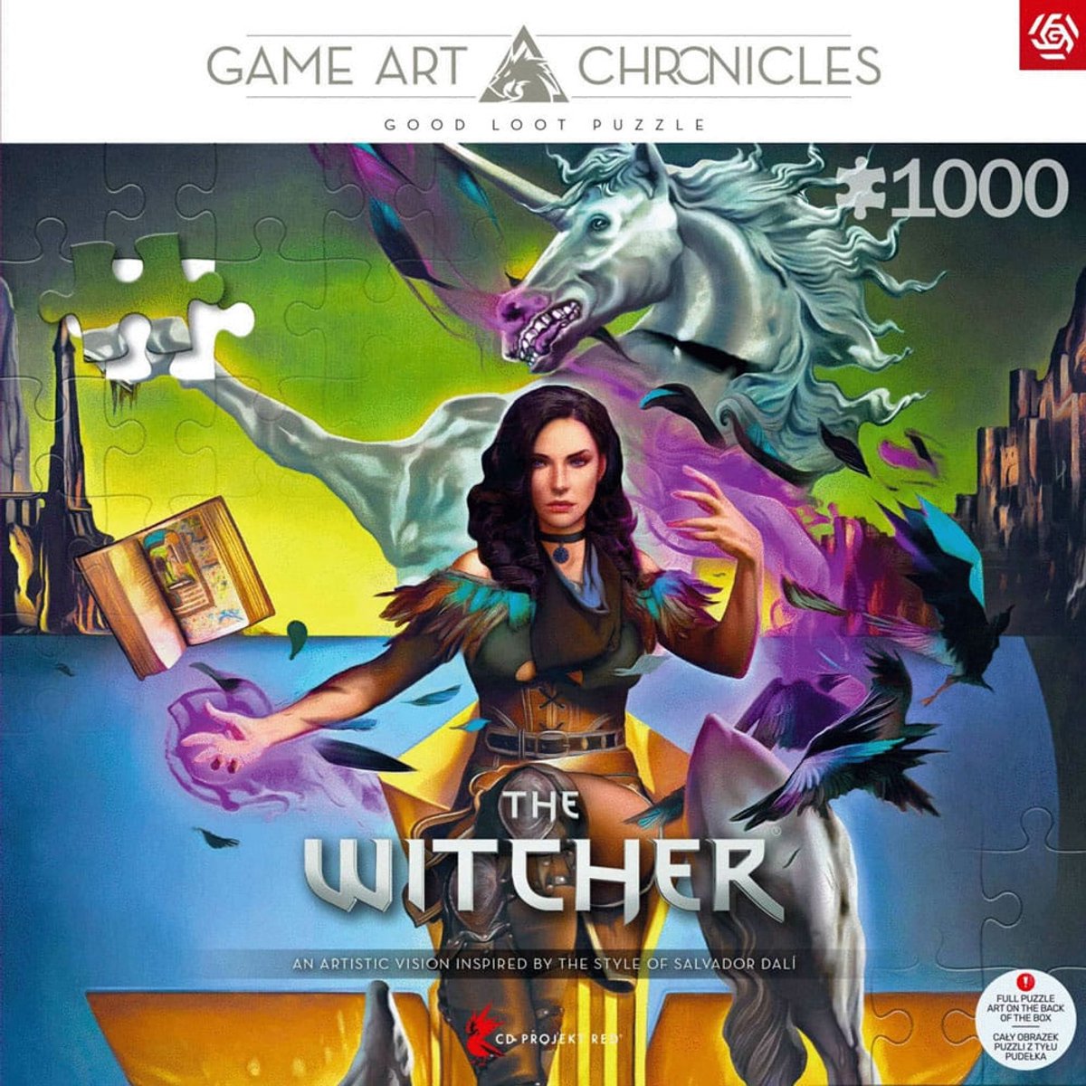 Good Loot - The Witcher Yennefer & Salvador Dali Puzzel - Puzzel 1000 Stukjes