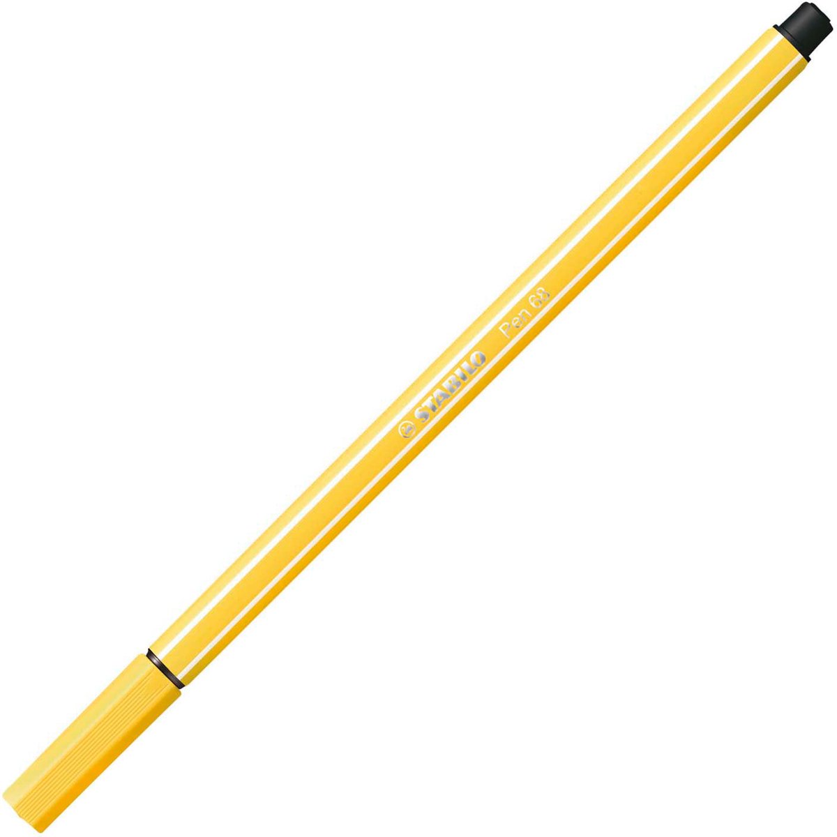 STABILO Pen 68 - Premium Viltstift - Geel - per stuk — afbeelding 8