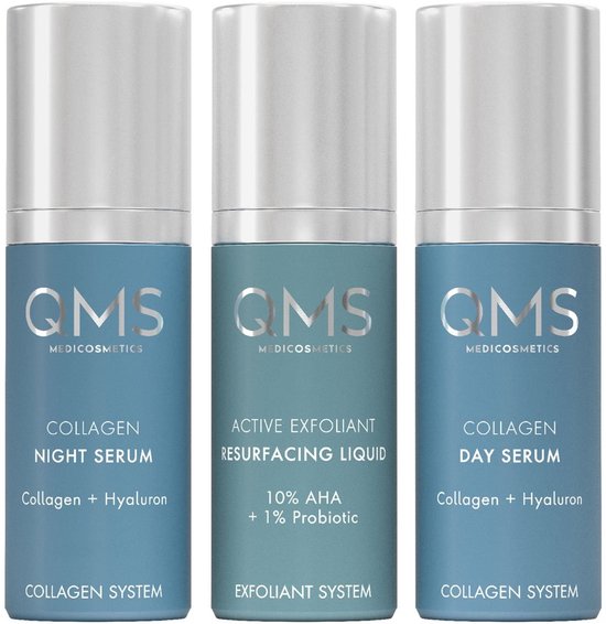 Foto: Qms medicosmetics core system sets core system collagen exfoliant set strong 3 met 5 qms samples