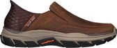 Chaussures à enfiler Skechers Slip-ins Respected - Elgin pour homme - Marron