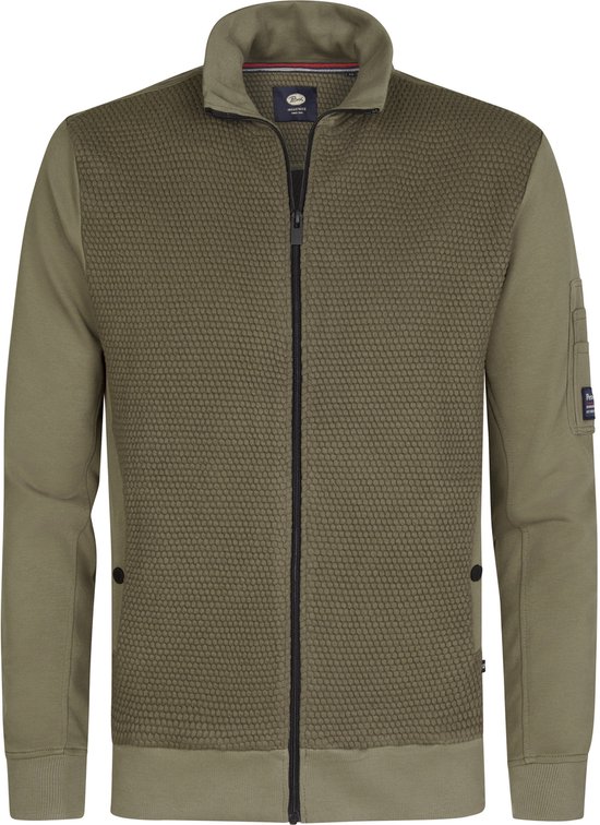 Petrol Industries - Gilet côtelé homme Ketchikan - Vert - Taille M