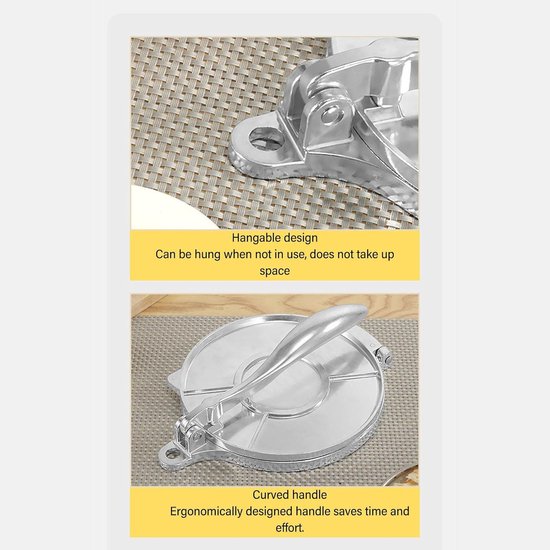 Russische Ravioli Maker Dumpling Aluminiumlegering