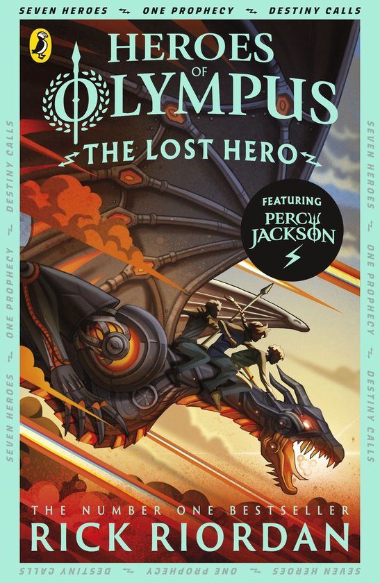The Lost Hero (Heroes of Olympus Book 1) - cover