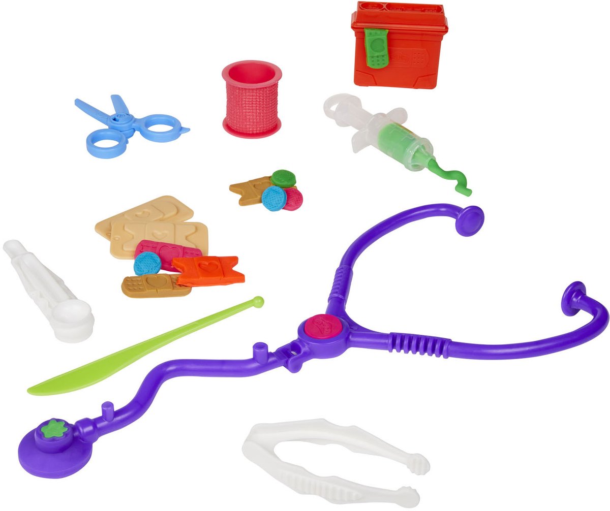 Play-Doh Dierenarts Speelset - Boetseerklei - Inclusief 5 Play-Doh potjes - Knutselen voor kinderen — afbeelding 4