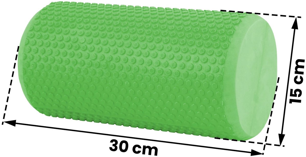 EVA foam roller voor oefeningen NS-963 groen thumbnail 6