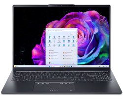 Swift Go 16 SFG16-73-77WZ - Laptop - 16 inch 2K OLED 120Hz - Core Ultra 7 (i7) - 32GB - 1TB SSD- Grijs