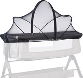 Klamboe - Muggennet - Klamboebed - Opvouwbaar - 55cmx100cm - Zwart - Anti-Muggen - Lichtgewicht - Met rits - Voor babybedje