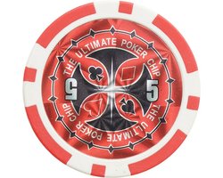 Ultimate pokerchip 11.5g - Value 5 - 25st. - Texas Hold'em Poker Chips - Fiches voor Pokeren