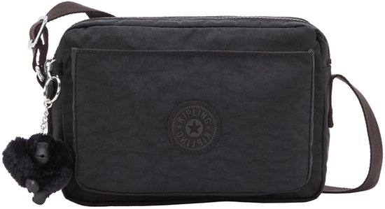 kipling Sac à épaule bandoulière Basic Abanu Crossbody Black Noir