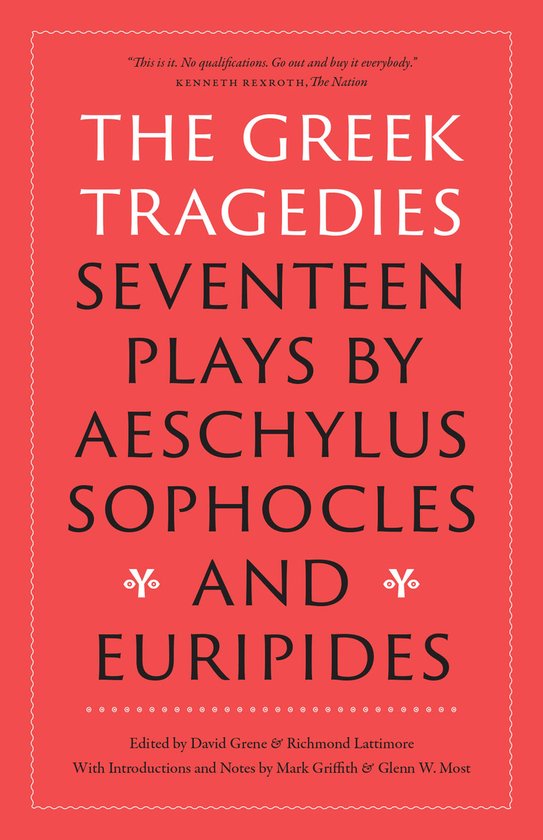 The Greek Tragedies - cover