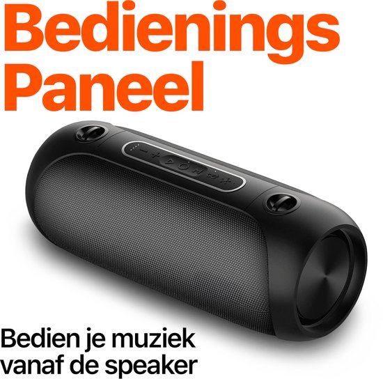Xssive Bluetooth Speaker - 30W Krachtig Stereogeluid - IPX5 Waterdicht - RGB-verlichting - TWS-functie - FM Radio van Xssive — afbeelding 4
