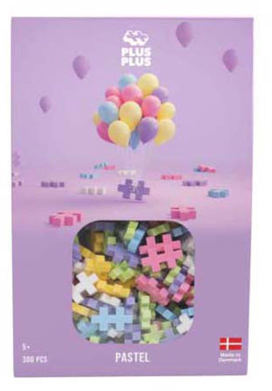 Plus-Plus Basic Pastel 300 delige bouwset - 3352 - Bouwspeelgoed -... | bol