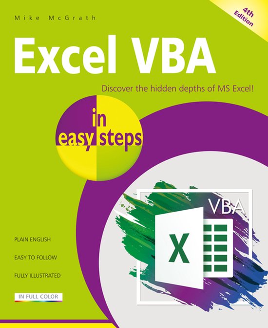 Excel Vba in Easy Steps - cover