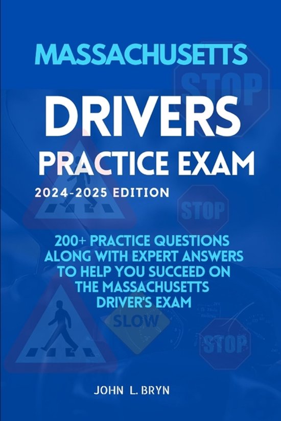 USA Drivers Practice Exam Manuals- Massachusetts Drivers Pra ... - cover