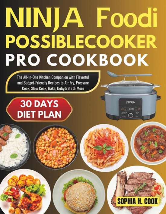 Ninja Foodi Possible Cooker Pro Cookbook - cover