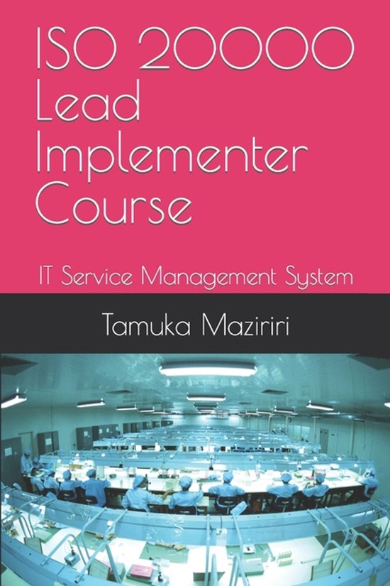 ISO 20000-1 Lead Implementer Course - cover