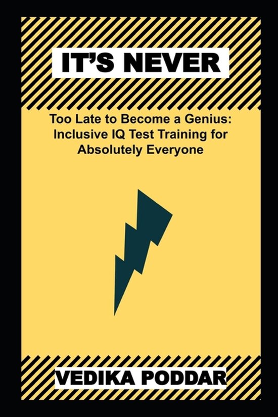 It's Never too Late to Become a Genius - cover