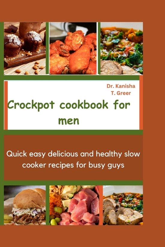 Crockpot- Crockpot Cookbook for Men - cover