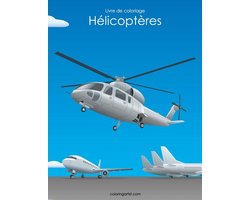 Hélicoptères- Livre de coloriage Hélicoptères 1