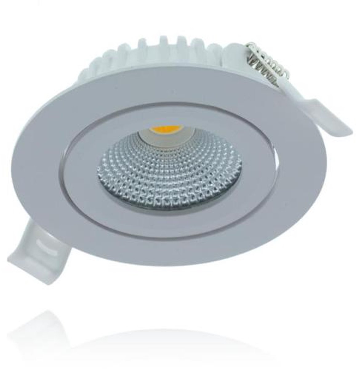 LED inbouwspot - dimbare 5W - 1 stuk - warm wit licht met IP44 waterbestendig