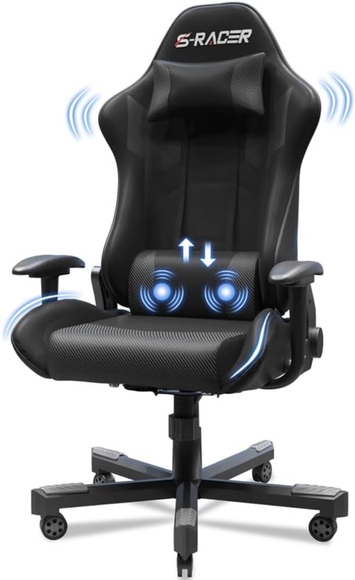 Dowinx Gamingstoel, racing, gamerstoel, ergonomische gamingstoel met