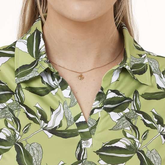 Func Factory dames Top Alice green flowers maat 42 van Func Factory — afbeelding 2