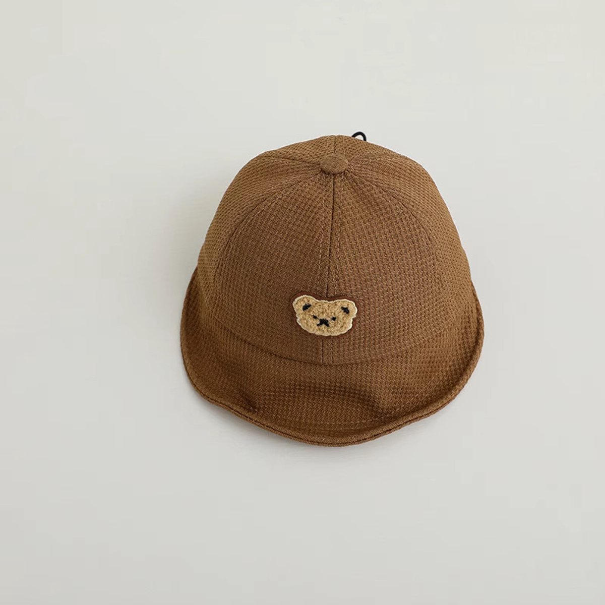 IL Bambini - Zonnehoedje baby - Baby hoedje - Zonnehoed kind - Bucket Hat- 8 tot 36 maanden - Beer - Bruin