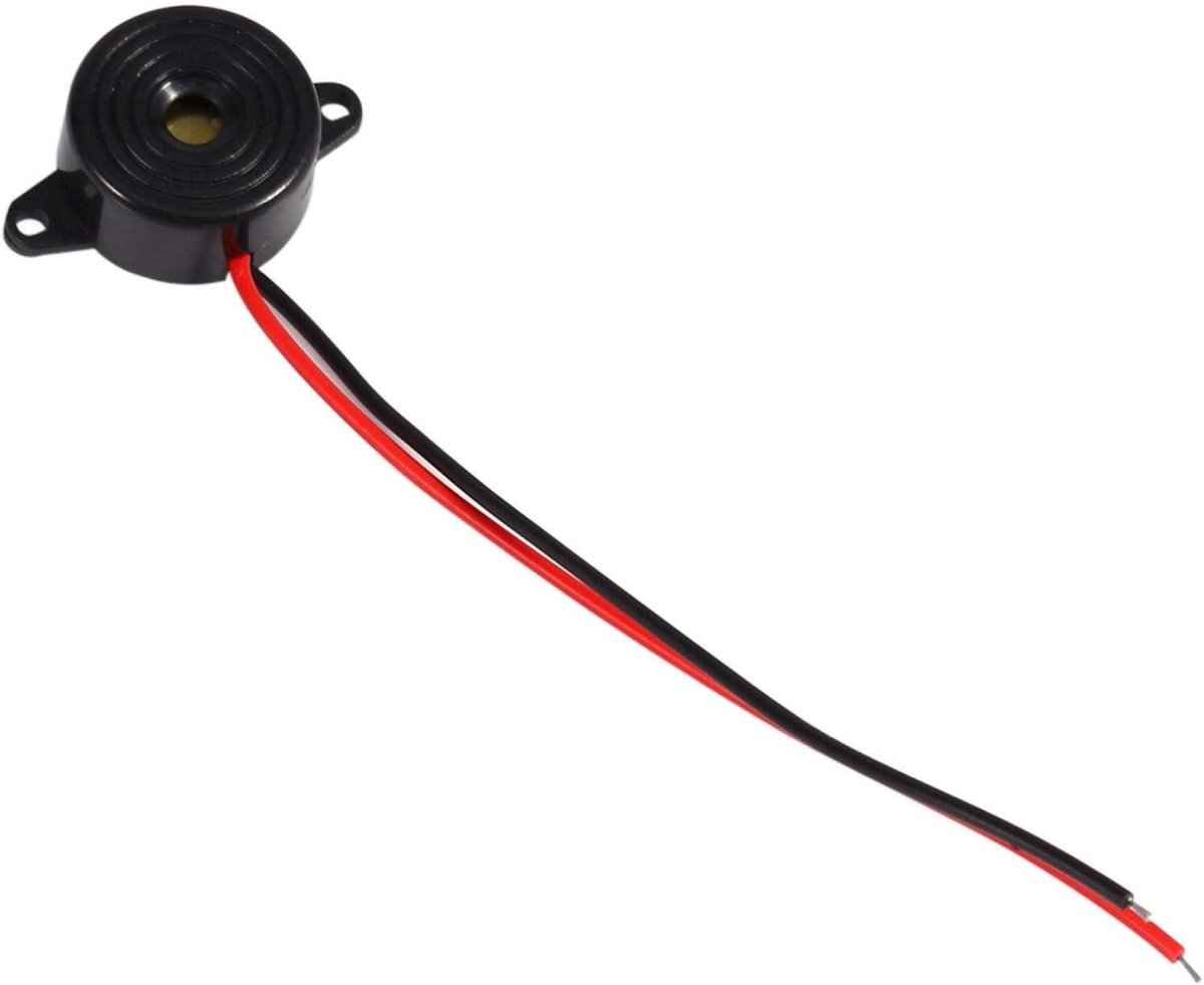 Elektronische zoemer - Alarmsirene - Waarschuwingszoemer 3-24V Piezo - Geluidsbuzzer - Automotive zoemer