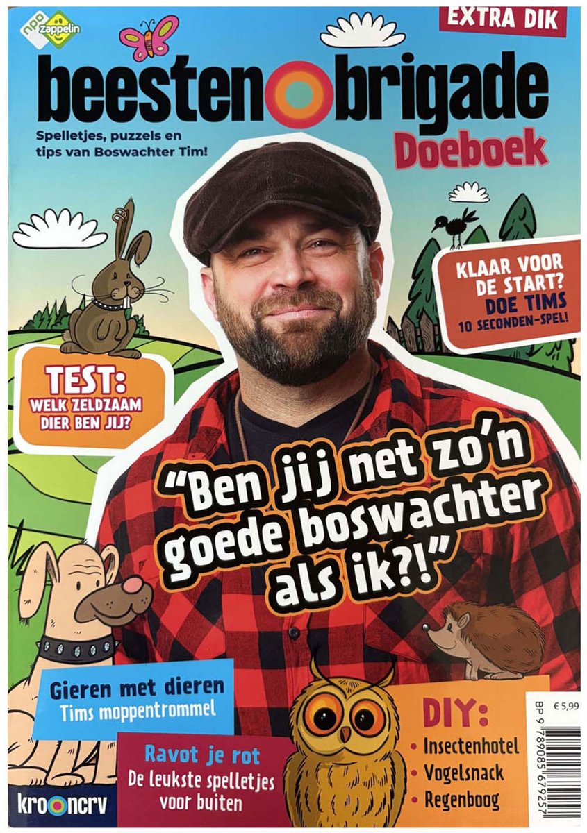 Beestenbrigade Doeboek Extra Dik