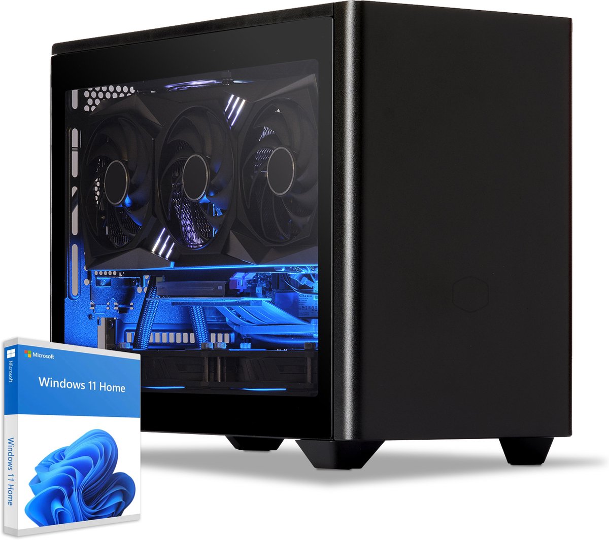 Sedatech Mini-PC Evolution Waterkoeling ITX • Intel i9-14900K 24x 3.2GHz • Intel UHD Graphics 770 • 32Gb DDR5 • 2Tb SSD M.2 • WiFi • Bluetooth, USB C • Windows 11 • Desktop computer