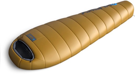 Husky mummyslaapzak Husky Long Mustard -10°C 2024 - 230 x 85 cm - Geel van Merkloos — afbeelding 3