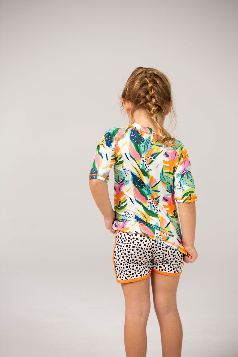 Ducksday - zwembroek - UV - moana - oranje - 5 - 6jaar - valt klein — afbeelding 4