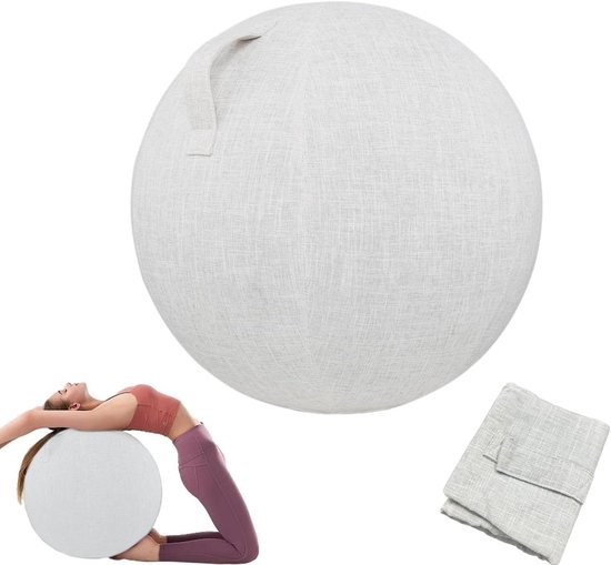 Retourgoed | Gymnic fitnessbal Opti Transparant 65 cm | Zitbal.nl