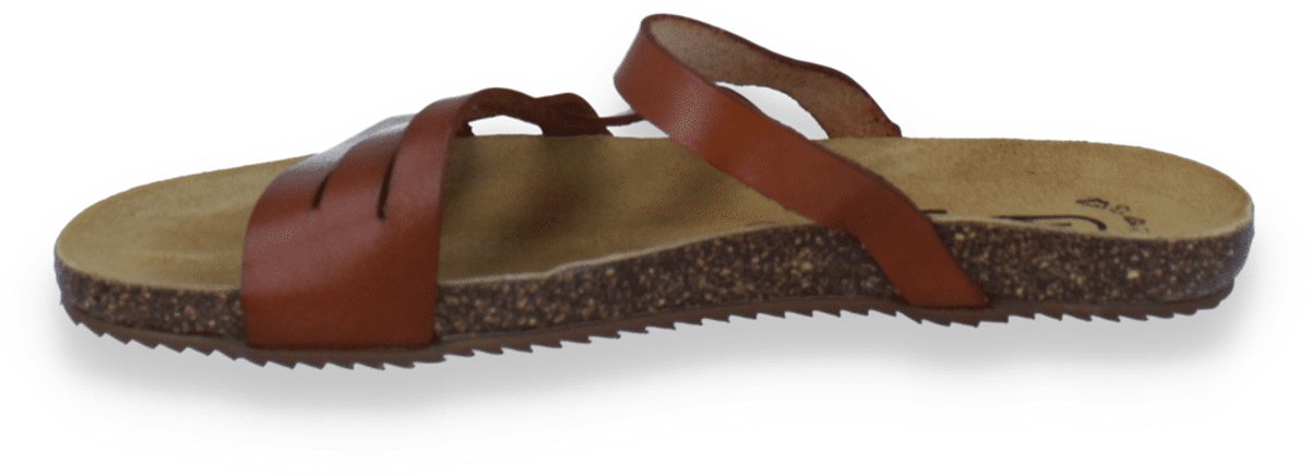 Hee! Dames Slipper | Cognac | Maat: 37