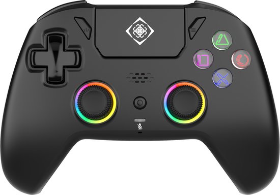 Deltaco Gaming PS5 Pro Controller - Draadloze Controller - Anti-Stickdrift Technologie - RGB - PS5