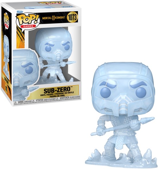 Mortal Kombat Sub-Zero Vinyl Figur 1073 Unisex Funko Pop! - Neutraal - Standard