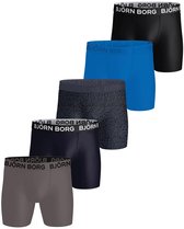 Bol.com Björn Borg Sports Microfiber Boxershorts Heren (5-pack) - Maat L aanbieding