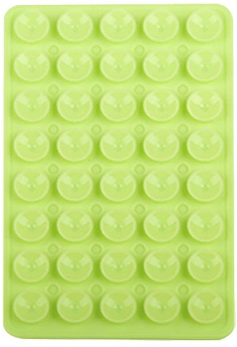 Mobigear Zuignap Telefoonhouder | Mobigear EasyMount - 40 Suction Cup - Groen Universeel