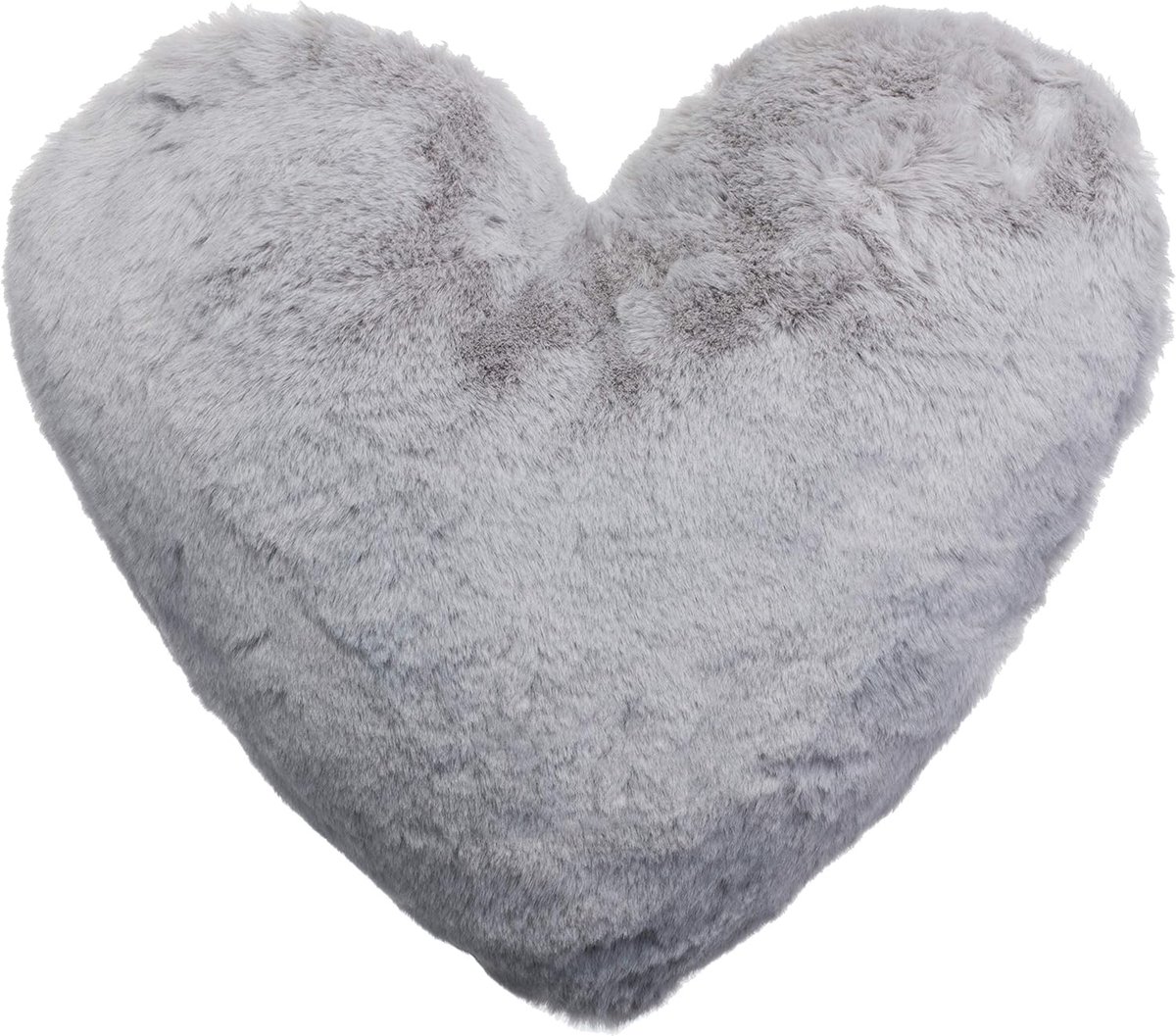 Ibenzoa® Zacht Pluche Hartvormig Kussen - Fleece Overtrek, 40 x 30 cm - Comfortabel Decoratie