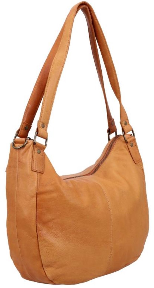 House of Sajaco House of Sajaco Crossbodytas Medium Dames - Leer - Cognac