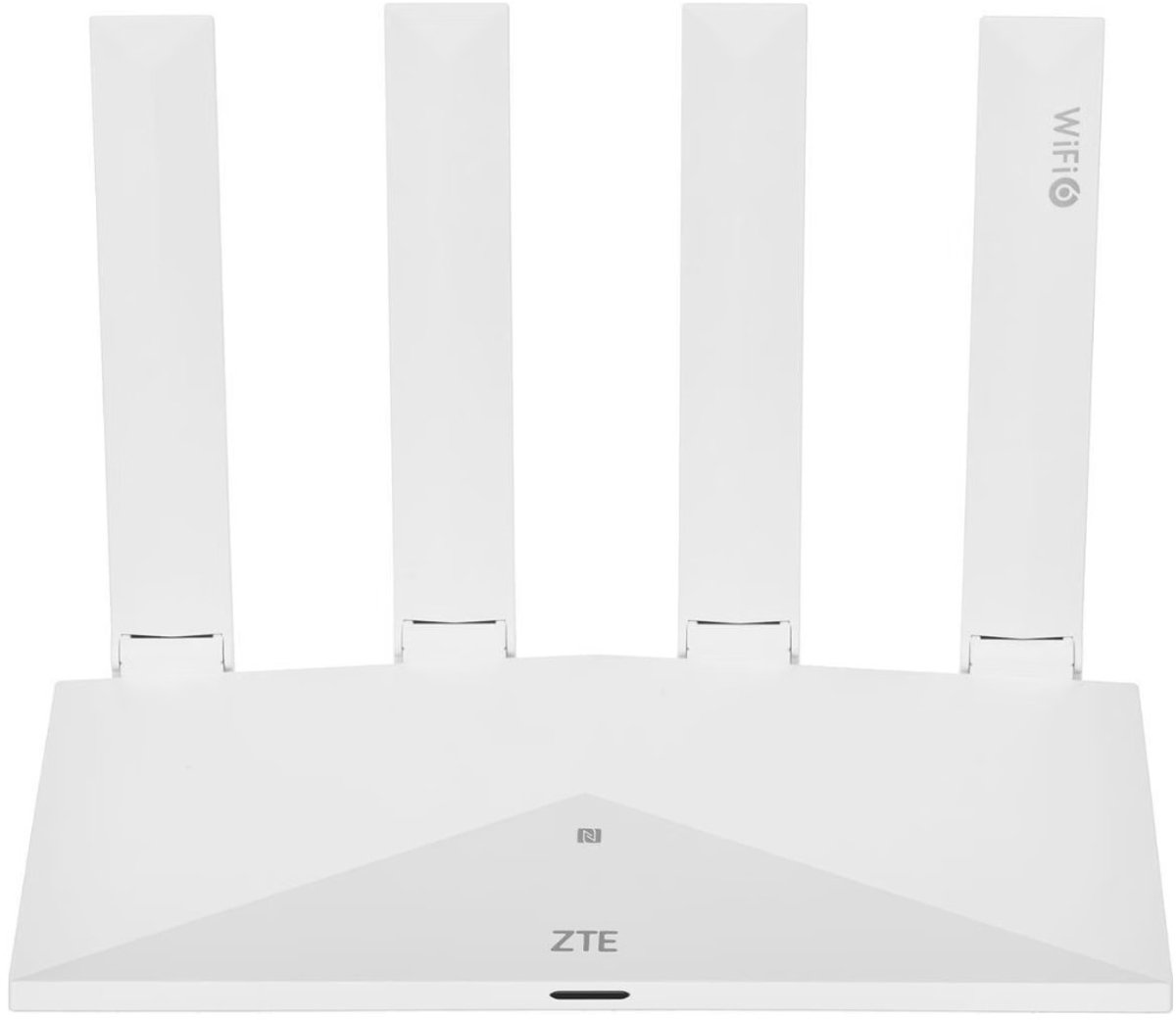 ZTE T3000 Wi-Fi 6 Router – Wifi 6 - Supersnelle xDSL Router – Dual-Band – Tot 3000 Mbps – Geavanceerde Beveiliging – Ideaal voor Thuis en Kantoor