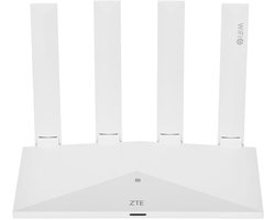 ZTE T3000 Wi-Fi 6 Router – Wifi 6 – Supersnelle xDSL Router – Dual-Band – Tot 3000 Mbps – Geavanceerde Beveiliging – Ideaal voor Thuis en Kantoor