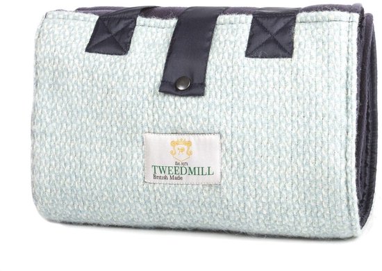Picknickkleed Leisure Lichtblauw - Fleece - Waterdicht - 137x137cm - Tweedmill