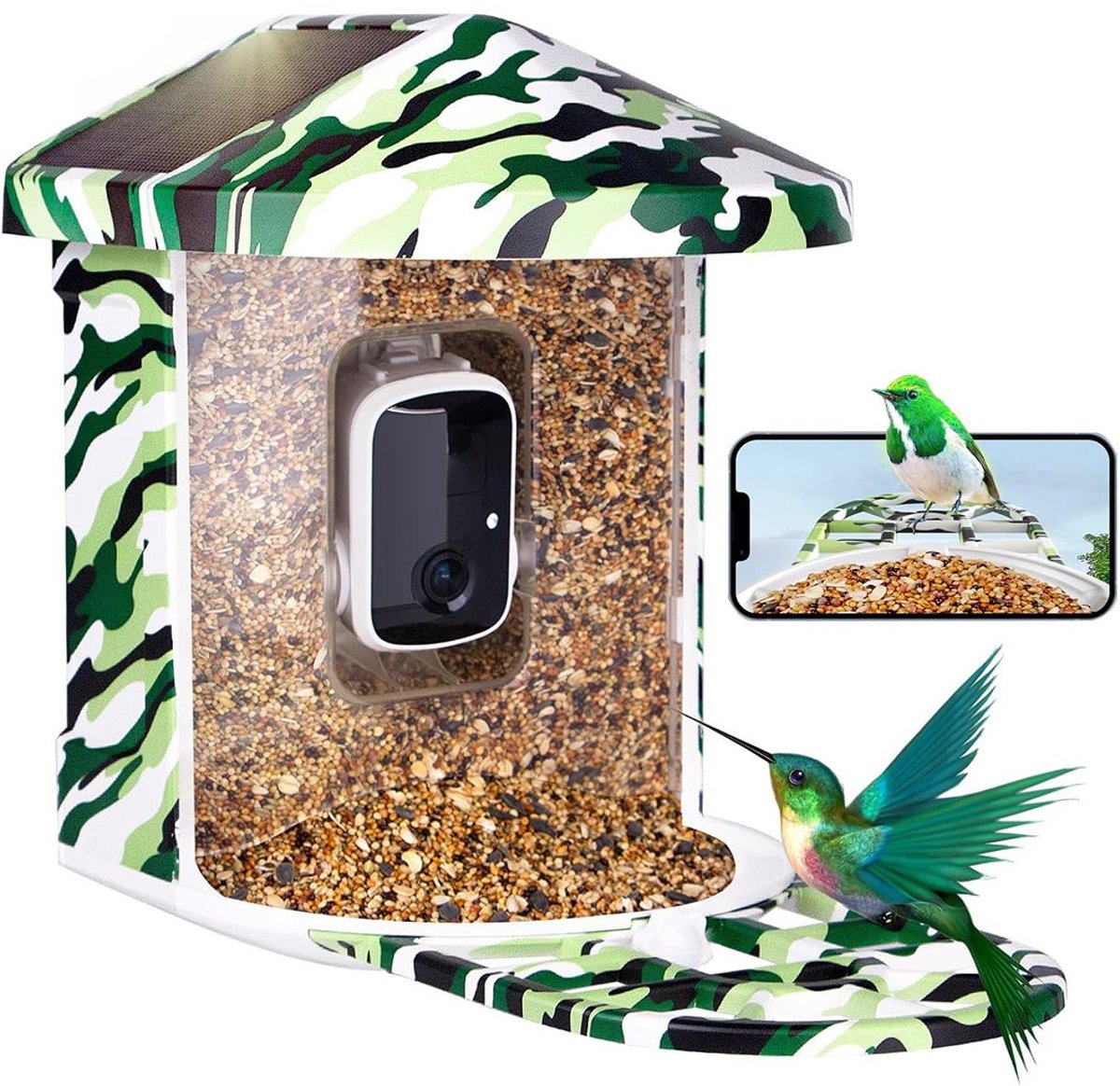 Vogelhuisje met Camera - Voederhuisje - Nestkast