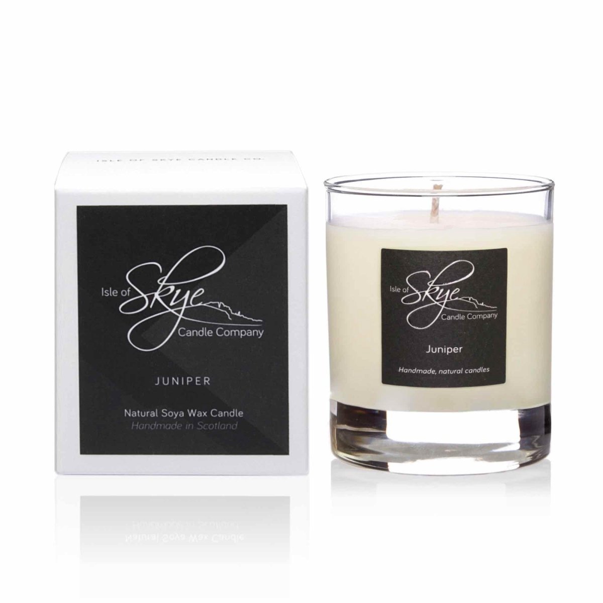 Geurkaars Jeneverbes (Juniper) Small - 30 uur - Sojawas - Isle of Skye Candle