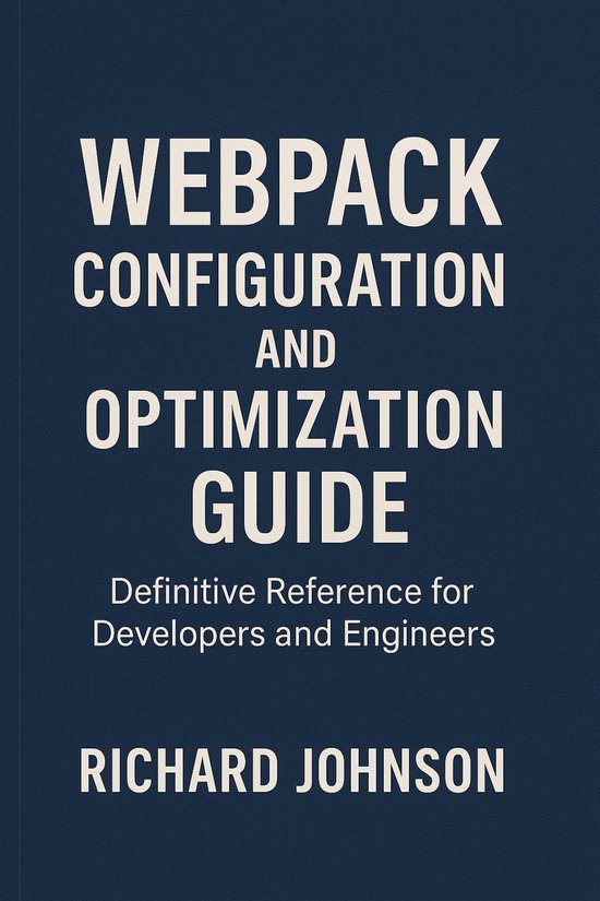 Webpack Configuration and Optimization Guide - cover