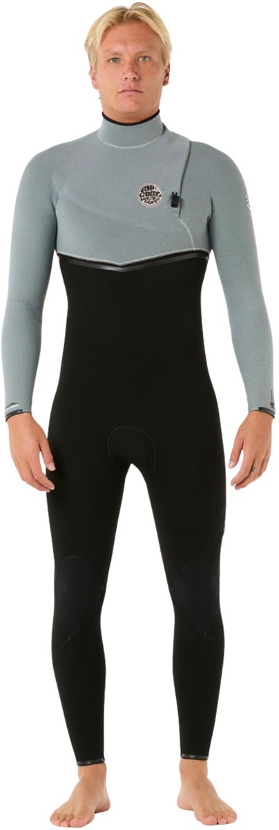 2025 Rip Curl Heren E-Bomb 4/3mm Ritssluiting-vrij Wetsuit - Ic