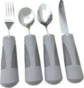 Bol.com Bestek-Set met verdikt handvat (Good Grips Look a Like) aanbieding